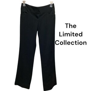 THE LIMITED COLLECTION BLACK SLACKS SIZE 4 WITH 32” INSEAM GENTLY WORN